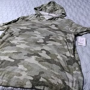 Camo Nursing Hoodie Long Sleeve